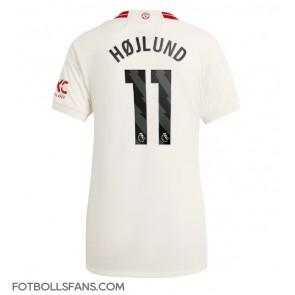 Manchester United Rasmus Hojlund #11 Replika Tredje Tröja Damer 2023-24 Kortärmad